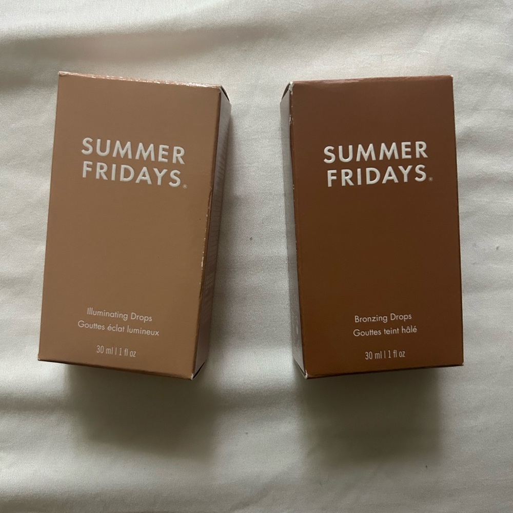 NEVER OPENED Summer Fridays Bronzing and Illuminating Drops